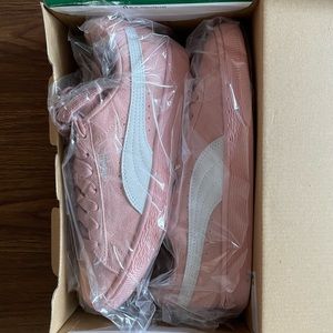 Puma Suede Pink Sneakers
